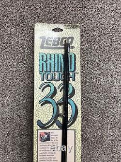NOS Vintage Zebco Rhino Tough 33 Rod & Reel Combo ZR33 New Sealed 1991