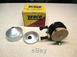 NOS ZEBCO FISHING REEL With BOX ZERO HOUR BOMB NOS