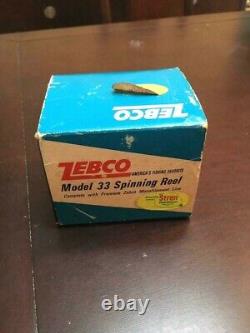 New In Box Never Used Vintage Zebco 33 Spinning Reel