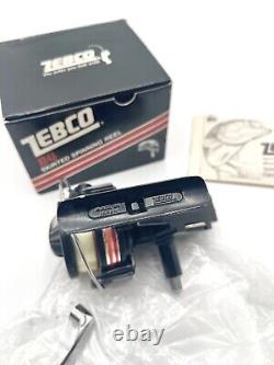 New Vintage C. 1983 ZEBCO 84 SKIRTED SPINNING REEL New Old Stock Made In Japan