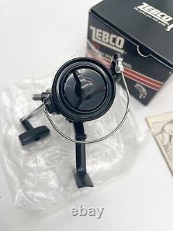 New Vintage C. 1983 ZEBCO 84 SKIRTED SPINNING REEL New Old Stock Made In Japan