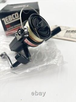 New Vintage C. 1983 ZEBCO 84 SKIRTED SPINNING REEL New Old Stock Made In Japan