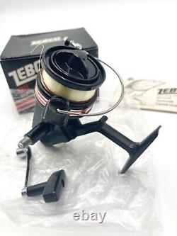 New Vintage C. 1983 ZEBCO 84 SKIRTED SPINNING REEL New Old Stock Made In Japan