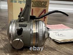 New Vintage Zebco UL4 Classic Fishing Reel Triggerspin Ultralight Feathertouch