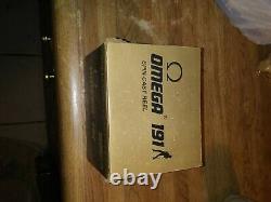 New zebco omega 191 with box and paperwork