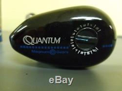 Nos Zebco Quantum Ex200 Magnum Gear Ratio Right Hand Baitcast Antireverse Reel