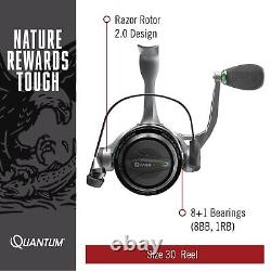 Quantum Energy S3 Spinning Fishing Reel, Size 30 Reel, Changeable Right- or L