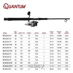 Quantum Reliance Spinning Reel and Fishing Rod Combo, Changeable Right- or Le
