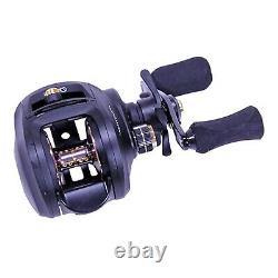 Quantum Smoke HD Baitcast Fishing Reel, Size 200 Reel, Right-Hand Retrieve, C