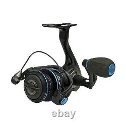 Quantum Smoke Saltwater Spinning Fishing Reel, Changeable Right- or Left-Hand