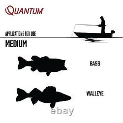 Quantum Smoke X Spinning Fishing Reel, Changeable Right- or Left-Hand Retriev