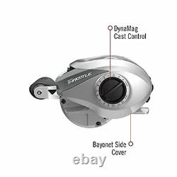 Quantum Throttle Baitcast Fishing Reel 7 + 1 Ball Bearings with a Smooth and