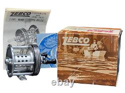 RARE Zebco Model 330 Narrow Spool Lurecast Baitcasting Reel In Original Box