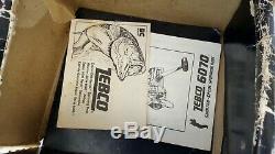 Rare Fishing Tackle Vtg Zebco 6070 Skirted Spinning Reel Original Box Paperwork