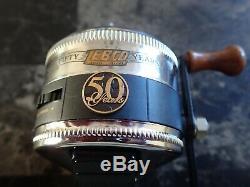 Rare Limited Edition Zebco Casting Fishing Reel 0268/1000 1949 To 1999 50 Years