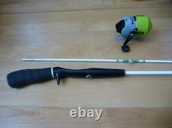 Rare Vintage Fishing rod & reel Zebco Bull Frog Super Shape Rods Reels's n Deals