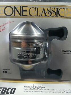 Rare Vintage One Classic Feathertouch Zebco Fishing Reel NEW OLD STOCK (1986)