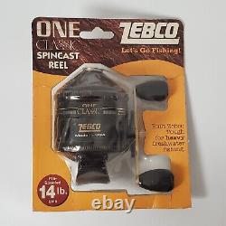 Rare Vintage One Classic spincast Zebco Fishing Reel NOS New in Package