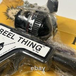 Rare Vintage The Reel Thing Fishing Gun with Zebco 101 Reel