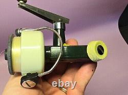 Rare Vintage ZEBCO CARDINAL 3 Fishing Reel Made in SWEDEN Spinning Reel