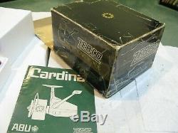 Sale Nice Zebco Cardinal Model 6 Reel + Box + Manual Set Product Of Sweden