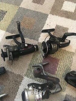 Spinning Reel Mixed Lot Shimano Zebco Abu Garcia Quantum Shakespeare Used