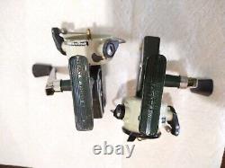 TWO Zebco Cardinal 4 Vintage Spinning Reels different early and late versions