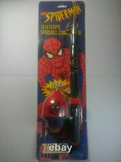 Toys Zebco Spider-Man Fishing Rod Reel Lure Spider Figure Set