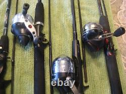 Used fishing rods and reels lot