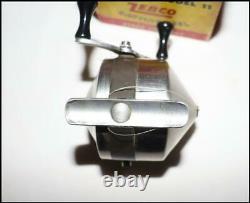 VINTAGE EARLY VERSION of ZEBCO MODEL 11 CASTING REEL THUMB BRAKE MARBLE