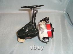 VINTAGE ZEBCO CARDINAL 3 SPINNING REEL with BOX, WRENCH AND PAPER