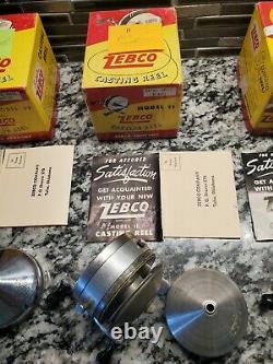 VINTAGE ZEBCO CASTING REEL-ZEBCO COMPANY-withBox and Papers