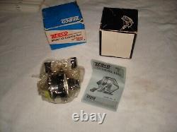 VINTAGE ZEBCO SPINNER MODEL 33 SPINCASTING REEL in box with paper NEVER USED