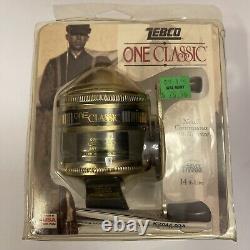 VTG 1996 Zebco One Classic Made In USA Continuous Anti Reverse New In Plastic