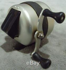 Vintage 1958 Zebco Scottee 66 Spin Cast Reel Includes Box & Manual Very Rare USA