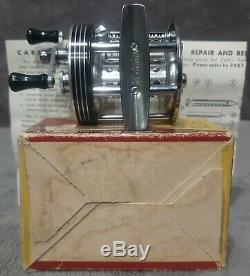 Vintage 1963 Mint in Box Zebco Streamlite Model 310 Level Wind Casting Reel USA