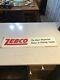 Vintage 1963 Zebco Fishing Tackle Advertising Sign Rare Store Display Reel Rods