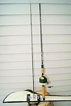 Vintage 1970s NOS Zebco 888 Reel & 8965 Rod With Case Complete Fishing Set Up