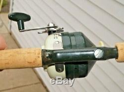 Vintage 1970s NOS Zebco 888 Reel & 8965 Rod With Case Complete Fishing Set Up