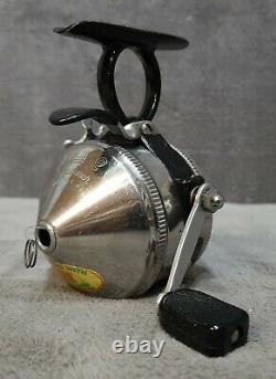Vintage 1971 New n Box Zebco 44 Spin-Cast Reel Original Box & Manual Made in USA
