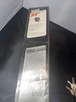 Vintage 1988 Zebco 33 Rod Reel Combo Limited Sealed NIP