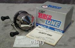 Vintage 1990 New in Box Zebco One Heavy Duty Spincast Reel Very Rare Made in USA