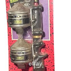 Vintage 1994 SEALED Zebco 33 Rhino Tough Fishing Reel Rod Set 5'6 Rhino Rod