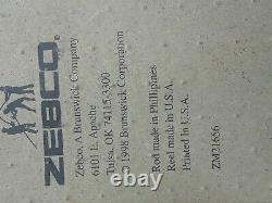 Vintage 2 Zebco Legacy 33L NOS 2 Fishing Reels USA Combo 1 Rod Sealed 1998