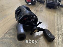 Vintage Fishing Reel Lot Shimano Lews Zebco Daiwa Abu Garcia Abu Sweden Antique