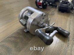 Vintage Fishing Reel Lot Shimano Lews Zebco Daiwa Abu Garcia Abu Sweden Antique