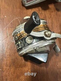 Vintage Fishing Reel Lot of 11 Shakespeare, Zebco, Heddon Daiwa some Working