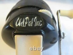 Vintage Fishing Reel RARE Made by Zebco for Old Pal Metal Foot Works