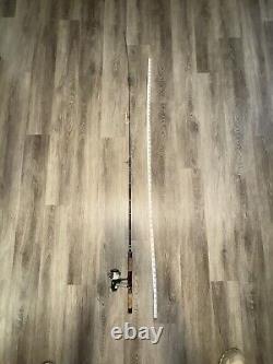 Vintage Garcia Conolon B501-a Fishing Rod With Zebco Cardinal 3 Spinning Reel