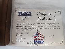 Vintage Limited Edition Zebco 33 50th Anniversary Teaching America To Fish